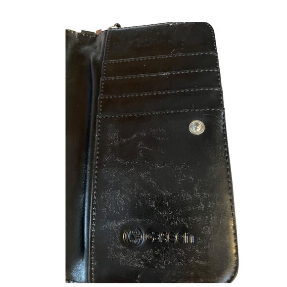 Caseen Cat Black and White Wristlet - Picture 3 of 4